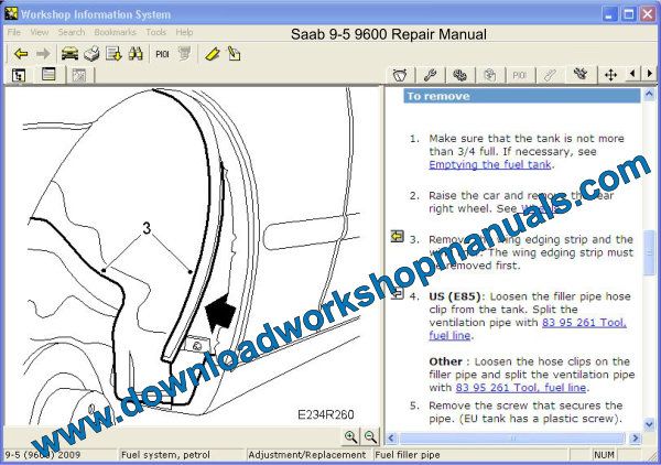 Saab 9-5 Repair Manual Download